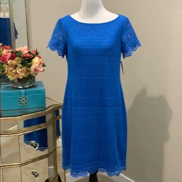 Maggy London | Dresses | Maggylondonbluelace Dress Size 2 | Poshmark Maggy London | Dresses | Maggylondonbluelace Dress Size 2 | Poshmark